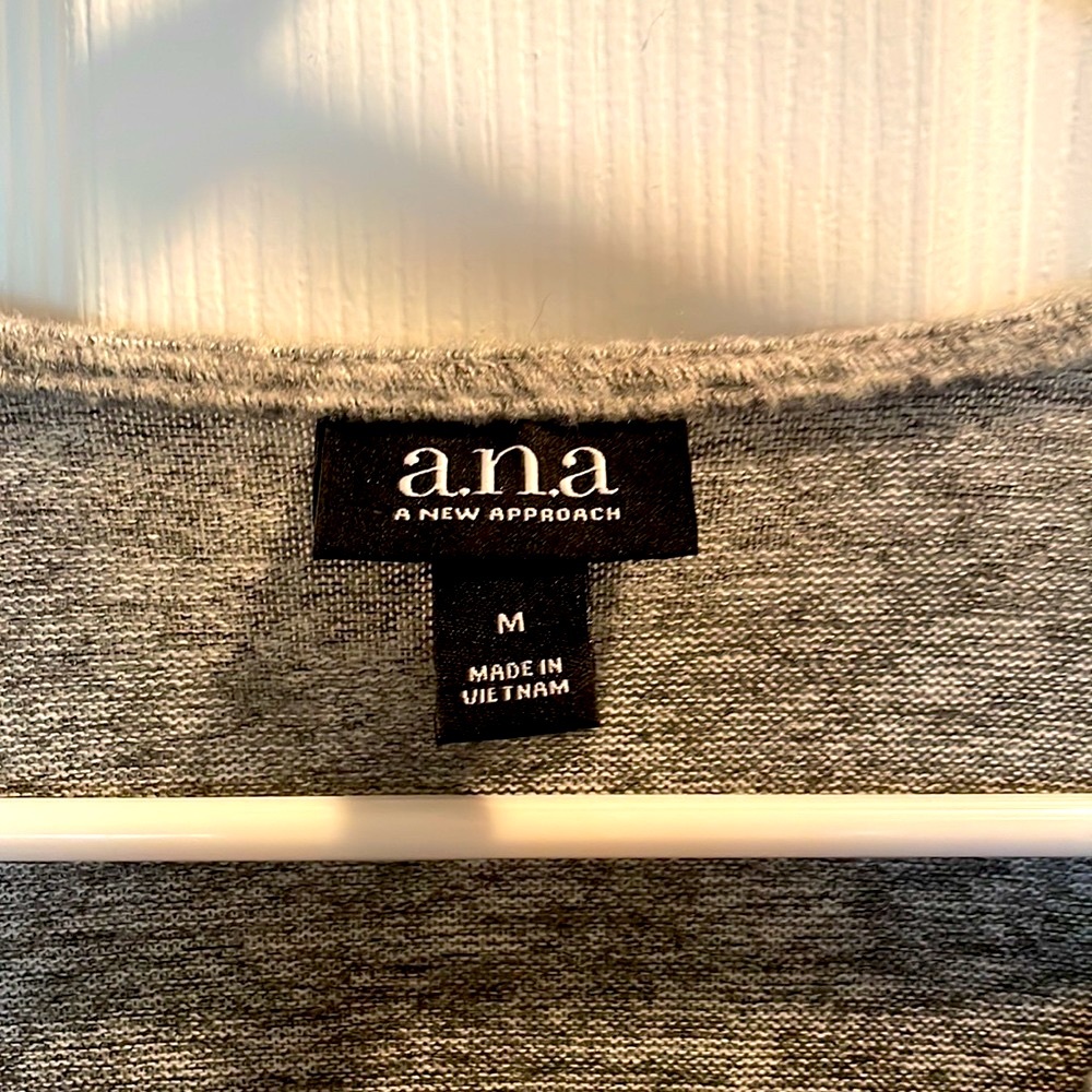 Gray Sweater Dress - Picture 3 of 4